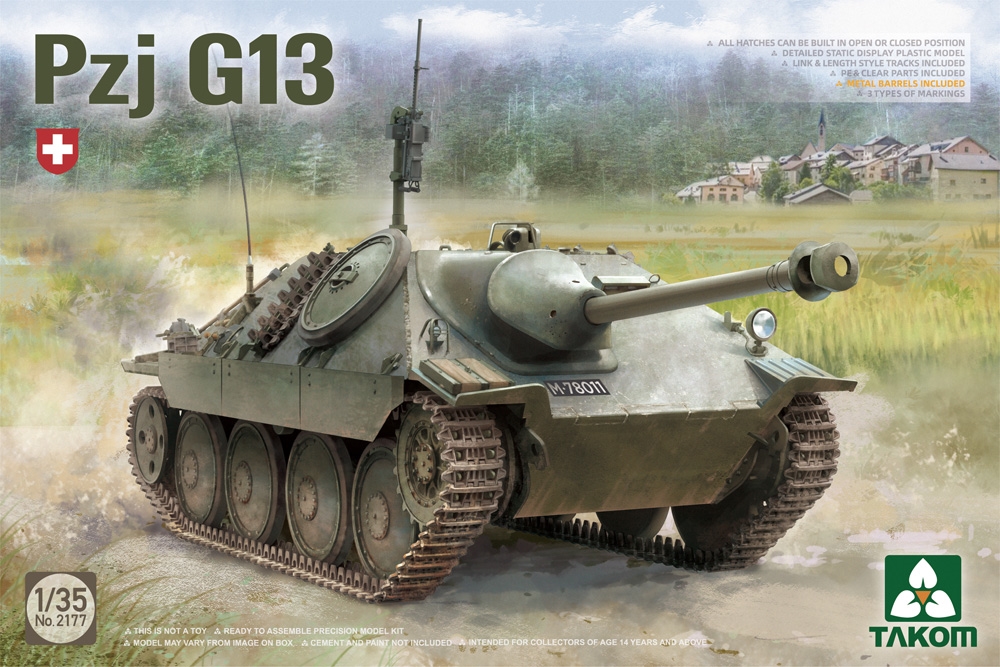 Swiss Panzerjäger G 13 ca.1946-72