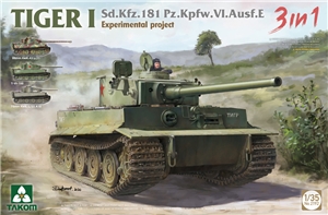 PKTAK02192 German WWII Tiger I "Experimental Project" heavy tank