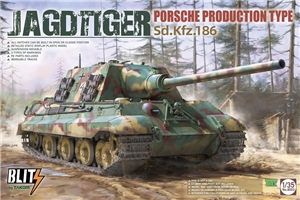 German Army Jagdtiger Porsche Production Type Tank Destroyer