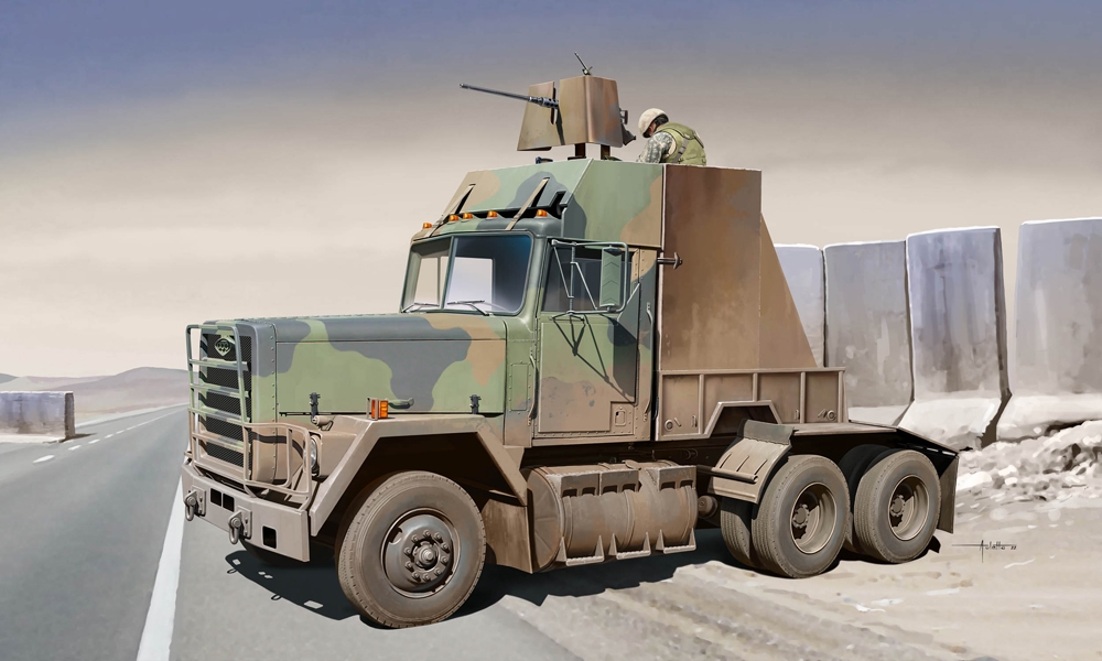 US Army M915 6x4 Gun Truck ca.1980s/90s