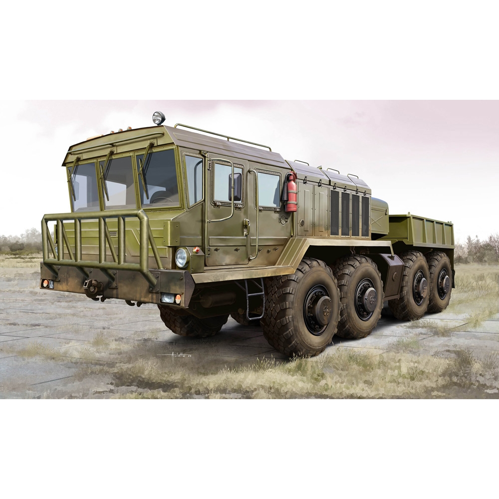 Soviet Heavy Ballast Tractor KZKT-74282 Rusich, c.1990–present