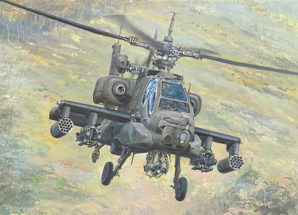 US Army AH-64A Apache Late