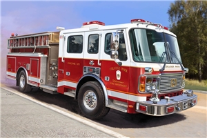 US Army American LaFrance Eagle Fire Pumper Vehicle