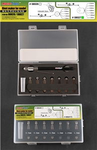 PKTM08027 Rivet Maker Set 2 (7 arc blades)