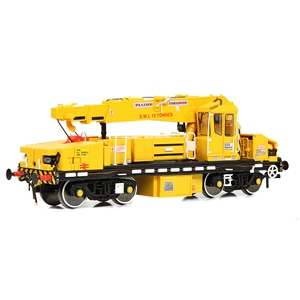 Plasser 12T YOB Diesel-Hydraulic Crane DRP81522 BR Departmental Yellow