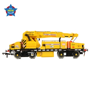 Plasser 12T YOB Diesel-Hydraulic Crane DRP81522 BR Departmental Yellow