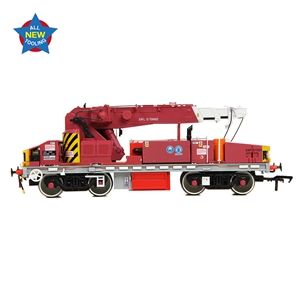 Plasser 12T YOB Diesel-Hydraulic Crane DRP81523 Javis/Fastline Maroon