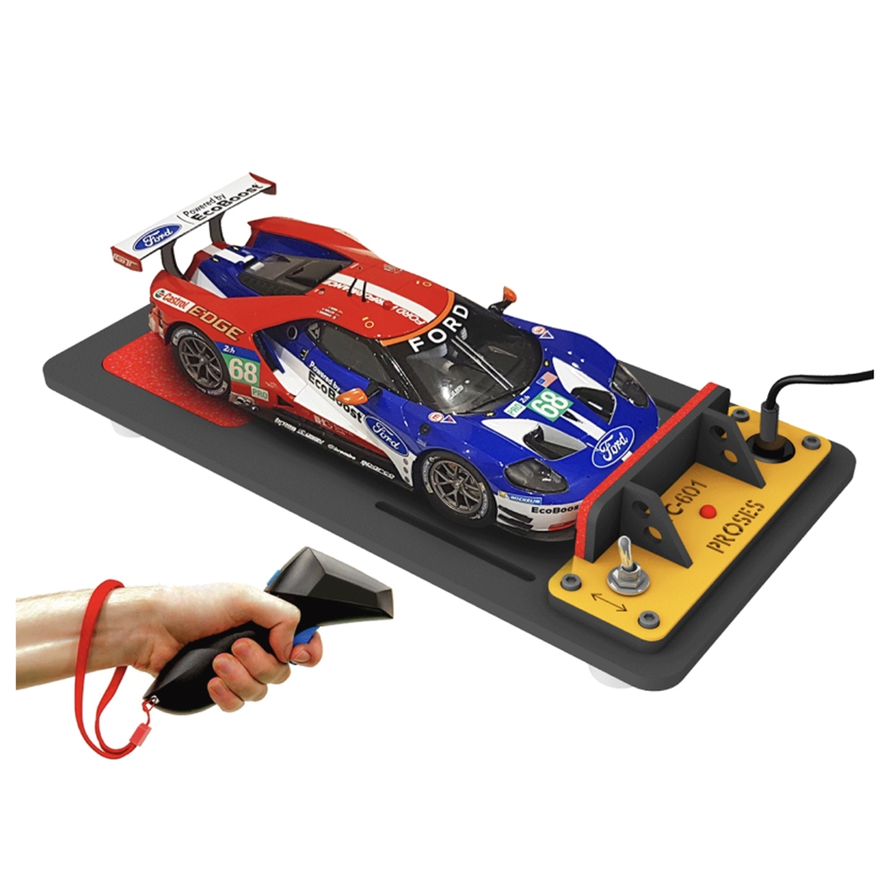 Tyre Truer & Cleaner for Slot Cars (w/power pick-up unit)