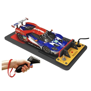 PTC-602 Tyre Truer & Cleaner for Slot Cars (w/power pick-up unit)